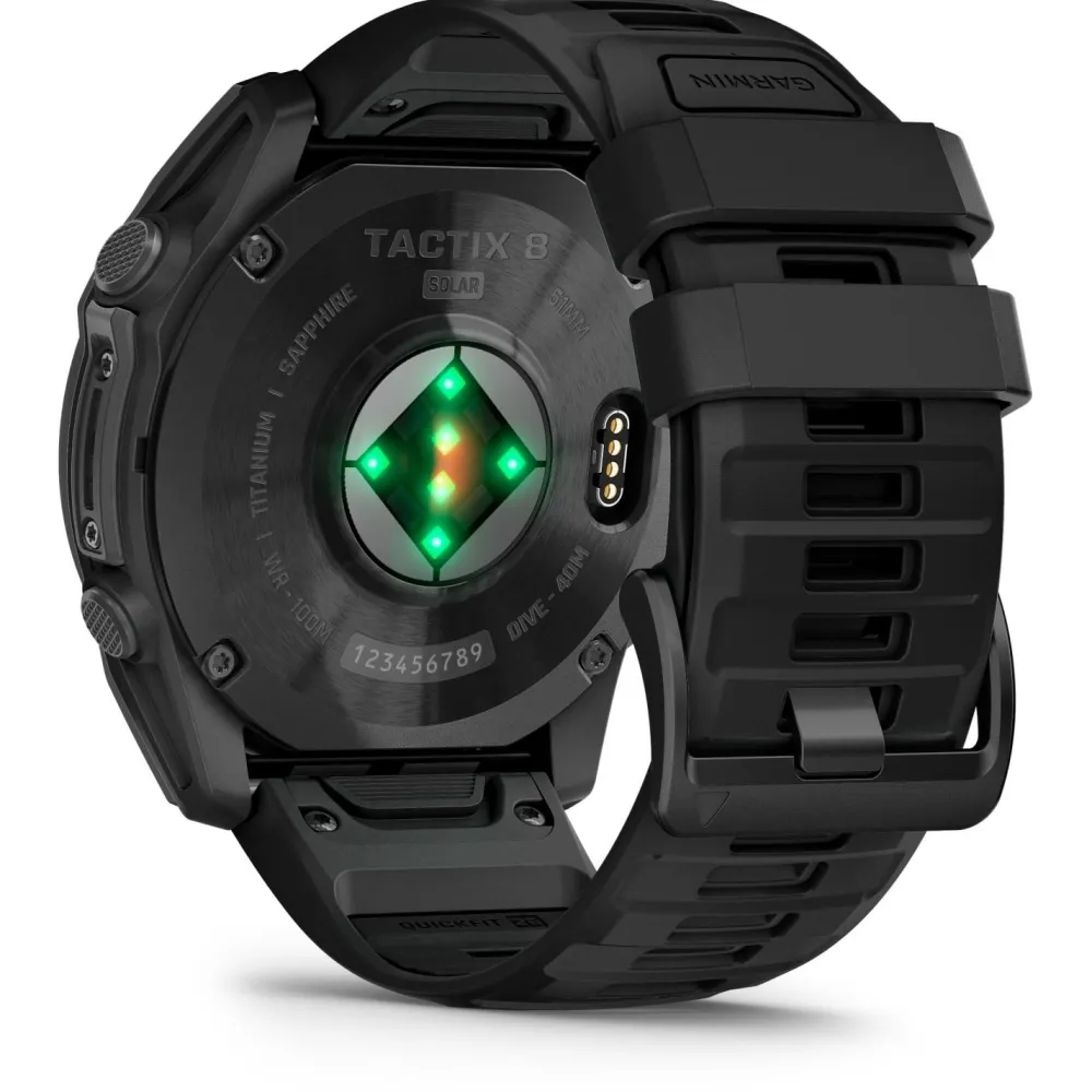 Garmin - Tactix 8 - 51 mm Solar - Multifunktionsuhr^ Uhren