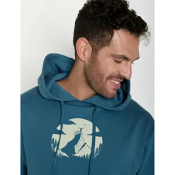 GreenBomb - Nature Clouds Ride Joy Hoodie - Hoodie