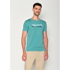 GreenBomb - Nature Forest Couple Guide T-Shirt - T-Shirt