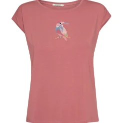 GreenBomb - Women's Bird Look Timid - T-Shirt^ Alltagsbekleidung|T-Shirts