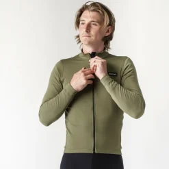 New - EXPLR Merinotech Thermal Long Sleeve Jersey - Fahrradjacke Fahrradbekleidung|Radtrikots