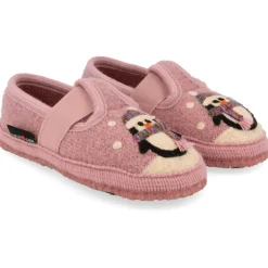 Haflinger - Kid's Pinguin - Hüttenschuhe^Kinder Hüttenschuhe