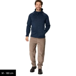 Heber Peak - CrownHe. II Knit Zip Hoody - Fleecejacke^ Alltagsbekleidung|Wanderbekleidung