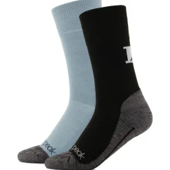 Heber Peak - EvergreenHe. Hiking Crew Socks 2-Pack - Wandersocken^ Merinosocken|Socken
