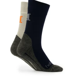 Heber Peak - Kid's EvergreenHe. Hiking Crew Socks 2-Pack - Wandersocken^ Merinosocken|Socken