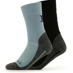 Heber Peak - Kid's EvergreenHe. Hiking Crew Socks 2-Pack - Wandersocken^ Merinosocken|Socken