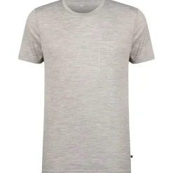 Heber Peak - MerinoMix150 PineconeHe. Logo T-Shirt - Merinoshirt