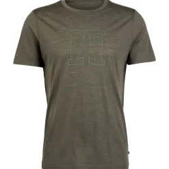 Heber Peak - MerinoMix150 PineconeHe. Logo T-Shirt - Merinoshirt