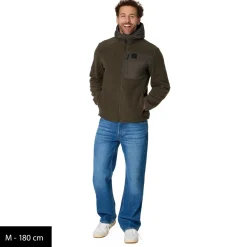 Heber Peak - TimberHe. Fleece with Hood - Fleecejacke^ Alltagsbekleidung|Wanderbekleidung