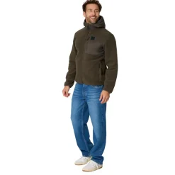 Heber Peak - TimberHe. Fleece with Hood - Fleecejacke^ Alltagsbekleidung|Wanderbekleidung