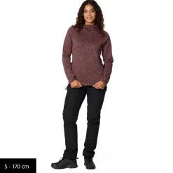 Heber Peak - Women's CrownHe. II Knit Zip Hoody - Fleecejacke