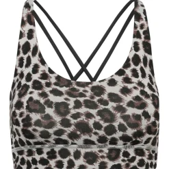 Discount - Women's Criss-Cross Bra Leo - Sport-BH Yogabekleidung|Fitnessbekleidung