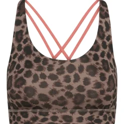 Discount - Women's Criss-Cross Bra Leo - Sport-BH Yogabekleidung|Fitnessbekleidung