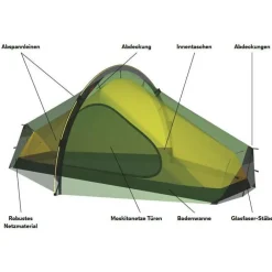 Hilleberg - Enan - 1-Personen Zelt^ Trekkingzelte|Trekkingausrüstung