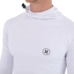 Hurley - Rash Slim Fit L/S Icon Hooded - Lycra