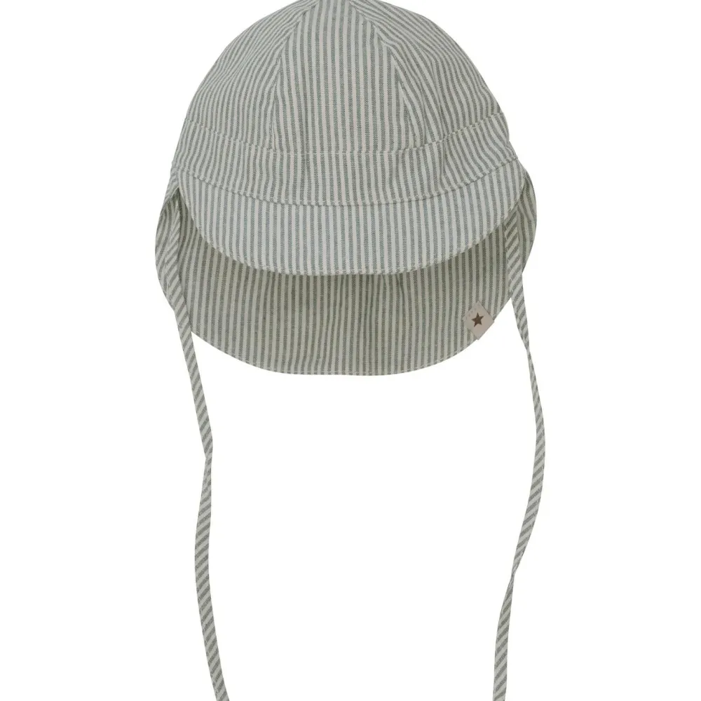 - Kid's Summer Hat Woven Stripe with Chin Straps - Cap>Huttelihut Clearance