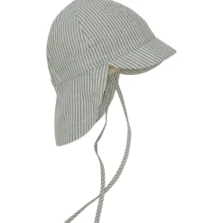 - Kid's Summer Hat Woven Stripe with Chin Straps - Cap><noscript><img width=