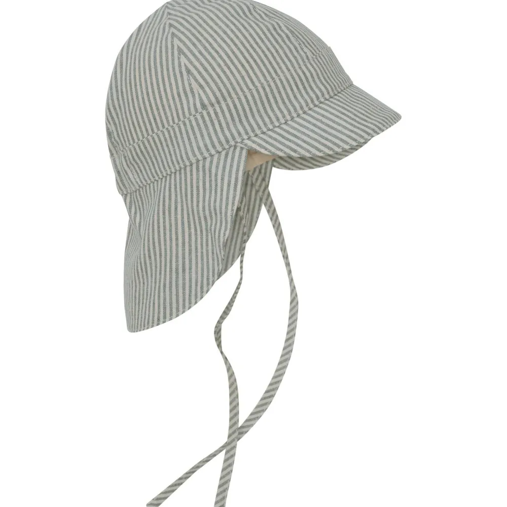 - Kid's Summer Hat Woven Stripe with Chin Straps - Cap>Huttelihut Clearance