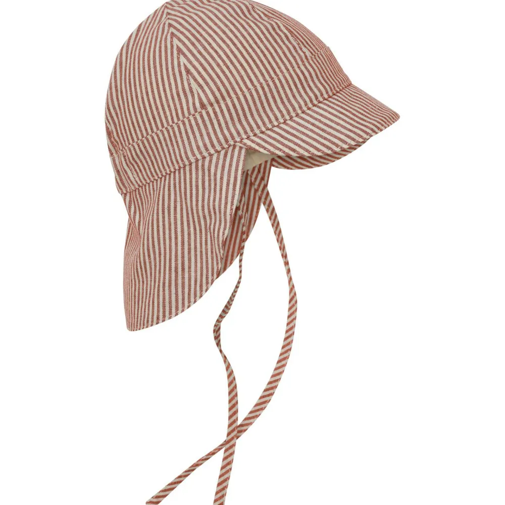- Kid's Summer Hat Woven Stripe with Chin Straps - Cap>Huttelihut Clearance
