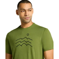 Icebreaker - Merino 125 Cool-Lite Sphere S/S Across - Merinoshirt^ Laufbekleidung|Wanderbekleidung