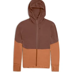 - Merino 200 Realfleece Descender L/S Zip Hoodie - Fleecepullover>Icebreaker