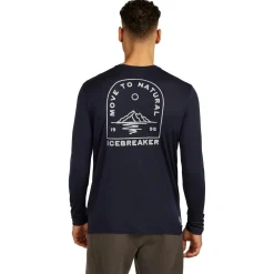 Icebreaker - Merino 150 Tech Lite L/S Tee Road To Cook - Merinoshirt