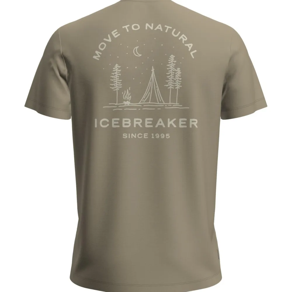 Icebreaker - Merino 150 Tech Lite S/S Tee Peaceful Pass - Merinoshirt