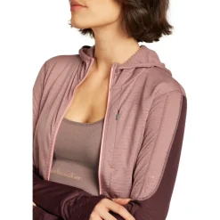 New - Women's 200 RealFleece Descender L/S Zip Hoodie - Merinohoodie Trekkingbekleidung|Wanderbekleidung