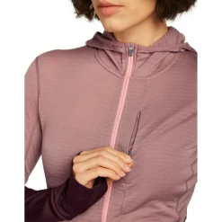 New - Women's 200 RealFleece Descender L/S Zip Hoodie - Merinohoodie Trekkingbekleidung|Wanderbekleidung