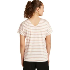 Icebreaker - Women's Drayden Reversible S/S Top Stripe - Merinoshirt