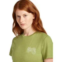 Icebreaker - Women's Merino 150 Tech Lite S/S Adventure Ride - Merinoshirt^ Trekkingbekleidung|Wanderbekleidung