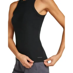 Clearance - Women's Merino Rib Lotus Tank - Tank Top Alltagsbekleidung|Wanderbekleidung