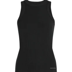 Clearance - Women's Merino Rib Lotus Tank - Tank Top Alltagsbekleidung|Wanderbekleidung