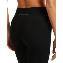 Icebreaker - Women's Merino Seamless Rib 8'' High Rise - Shorts^ Trekkingbekleidung|Wanderbekleidung