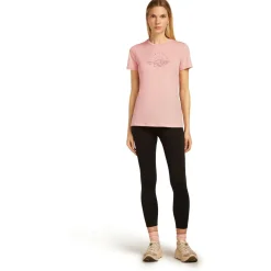 Icebreaker - Women's Merino 150 Tech Lite S/S Sunrise Summit - Merinoshirt