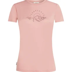 Icebreaker - Women's Merino 150 Tech Lite S/S Sunrise Summit - Merinoshirt