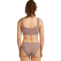 Discount - Women's Merino Rib Lotus Bra - Sport-BH Alltagsbekleidung|Wanderbekleidung