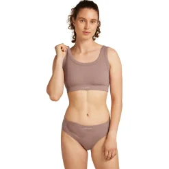 Discount - Women's Merino Rib Lotus Bra - Sport-BH Alltagsbekleidung|Wanderbekleidung