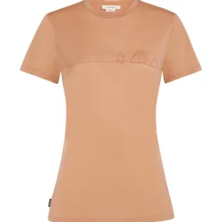 Icebreaker - Women's Merino150 TechLite S/S Single Line Camp - Merinoshirt