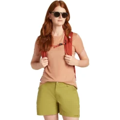 Icebreaker - Women's Merino150 TechLite S/S Single Line Camp - Merinoshirt