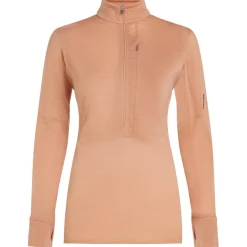 - Women's Realfleece Descender L/S Half Zip - Merinoshirt>Icebreaker Hot