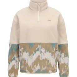 - Women's Half Indi Troyer - Fleecepullover><noscript><img width=