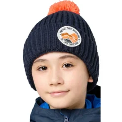 Jack Wolfskin - Kid's Pompom Badge Beanie - Mütze^ Kopfbedeckungen|Alltagsbekleidung