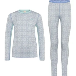 Kari Traa - Kid's Hennie Set - Merinounterwäsche^Kinder Skibekleidung|Merinounterwäsche