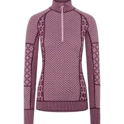Kari Traa - Women's Smekker Half-Zip - Merinounterwäsche^ Skibekleidung|Wanderbekleidung
