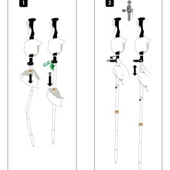 Hot - Trail Running Poles - Trailrunning Stöcke Laufausrüstung|Trailrunning Stöcke