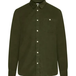 KnowledgeCotton Apparel - Regular 26-Wales Corduroy Shirt - Hemd