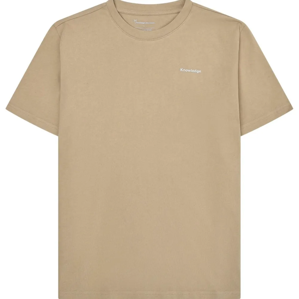 KnowledgeCotton Apparel - Regenerative Organic Cotton Back Print T-Shirt II - T-Shirt