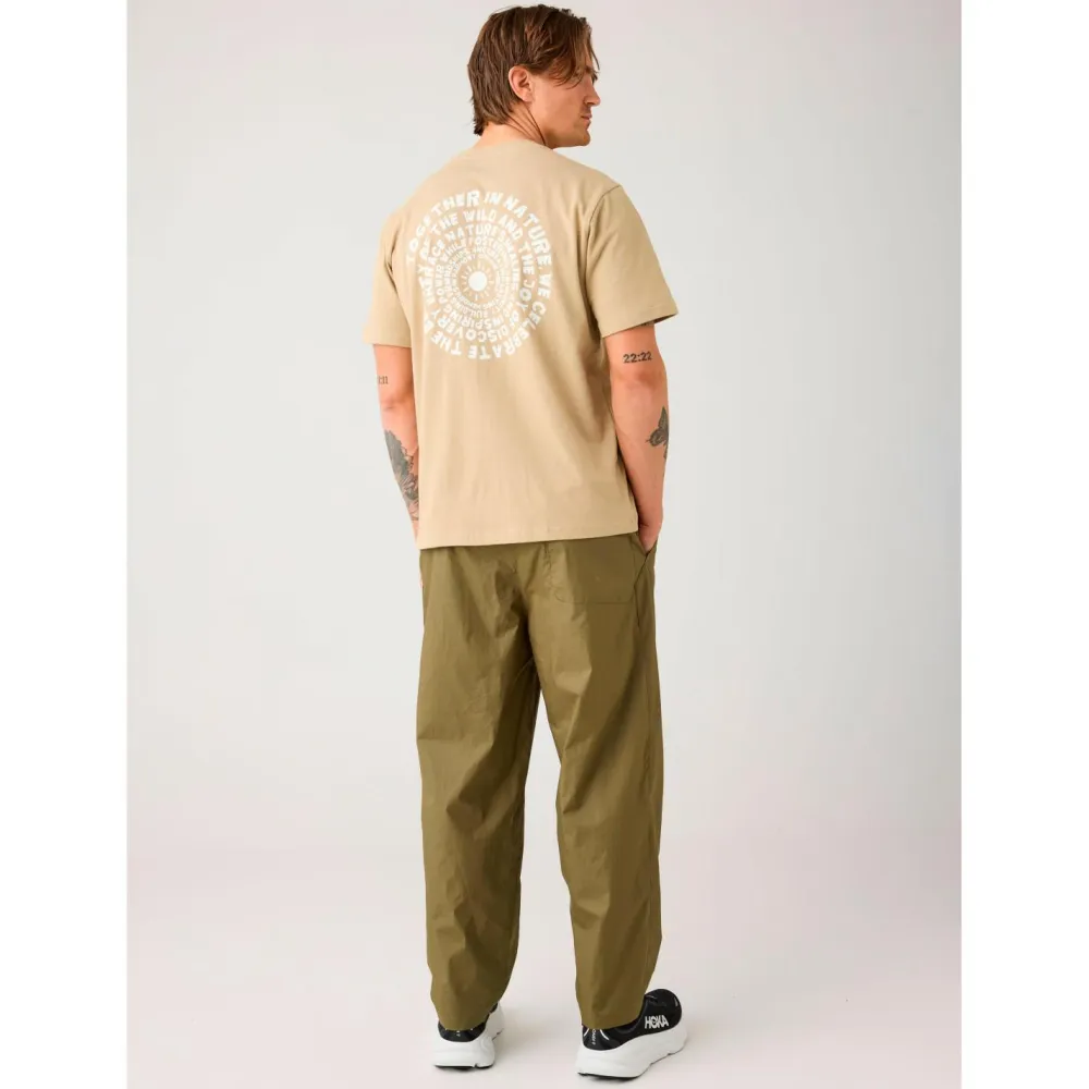 KnowledgeCotton Apparel - Regenerative Organic Cotton Back Print T-Shirt II - T-Shirt