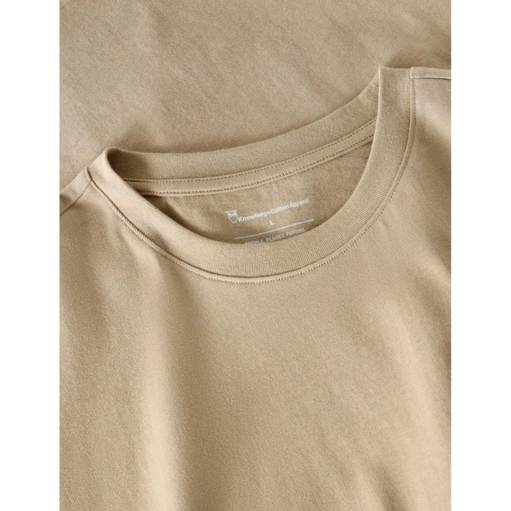 KnowledgeCotton Apparel - Regenerative Organic Cotton Back Print T-Shirt II - T-Shirt